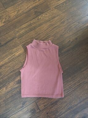 Love Tree mock neck tank